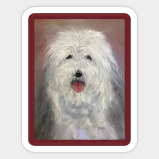 Old English Sheepdog Sticker